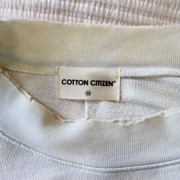 Cotton Citizen Distressed Cropped Sweater - Picture 4 of 4
